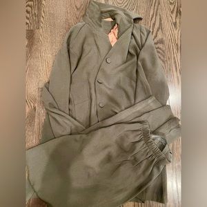 classy work blazer with pants 2 piece